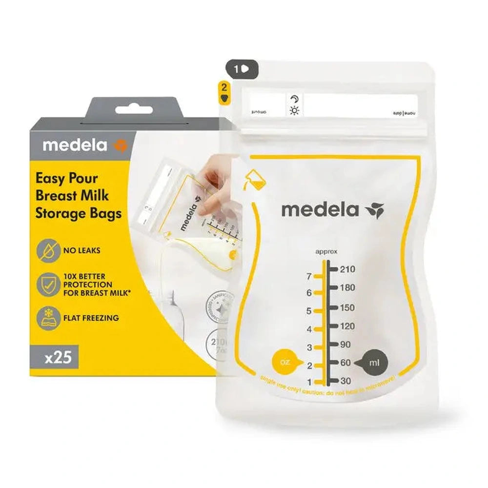 Medela Easy Pour Moedermelkbewaarzakjes Met Schenktuit 210ml - 50 stuks