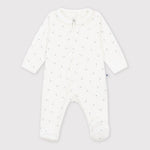 Petit Bateau Slaappakje Met Rits - Wit