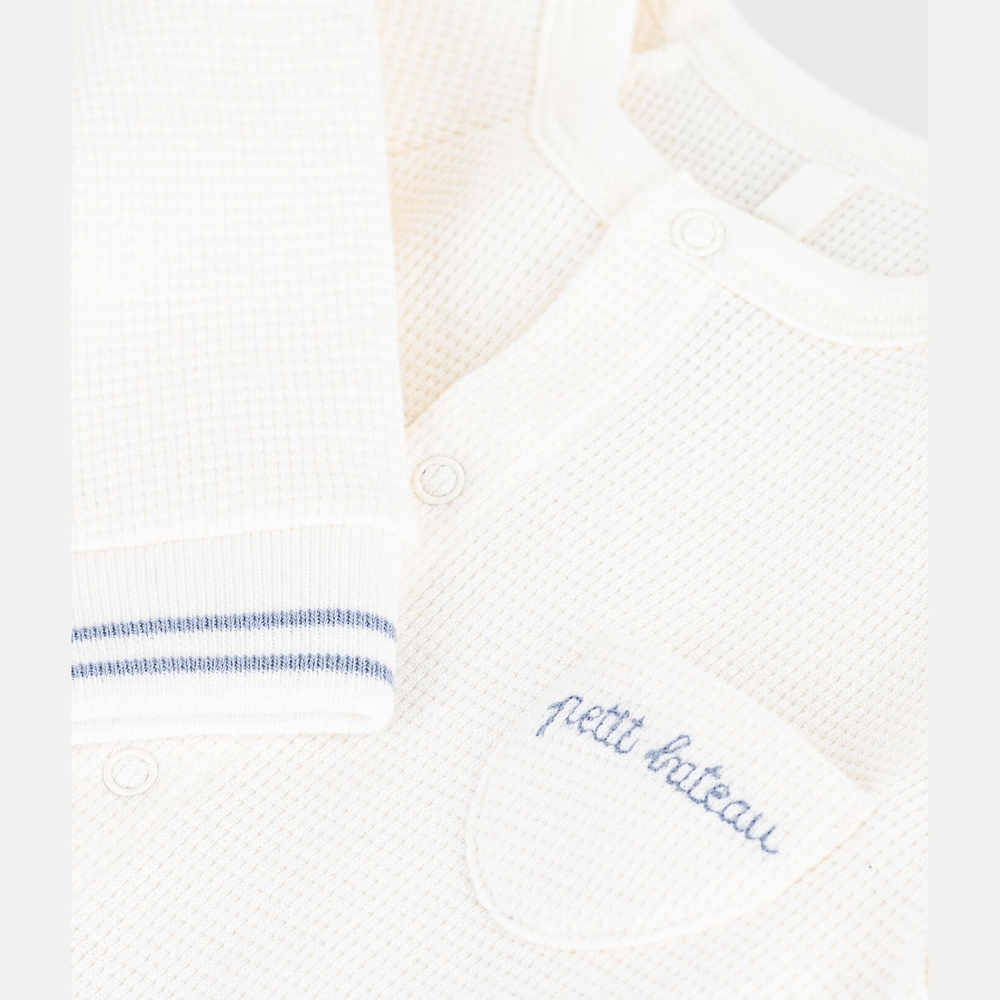Petit Bateau Onesie - Wit