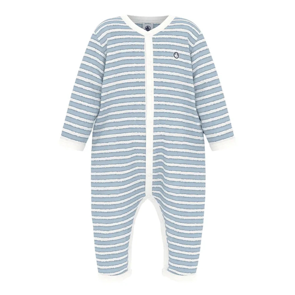 Petit Bateau Slaappakje Zonder Voetjes - Blauw