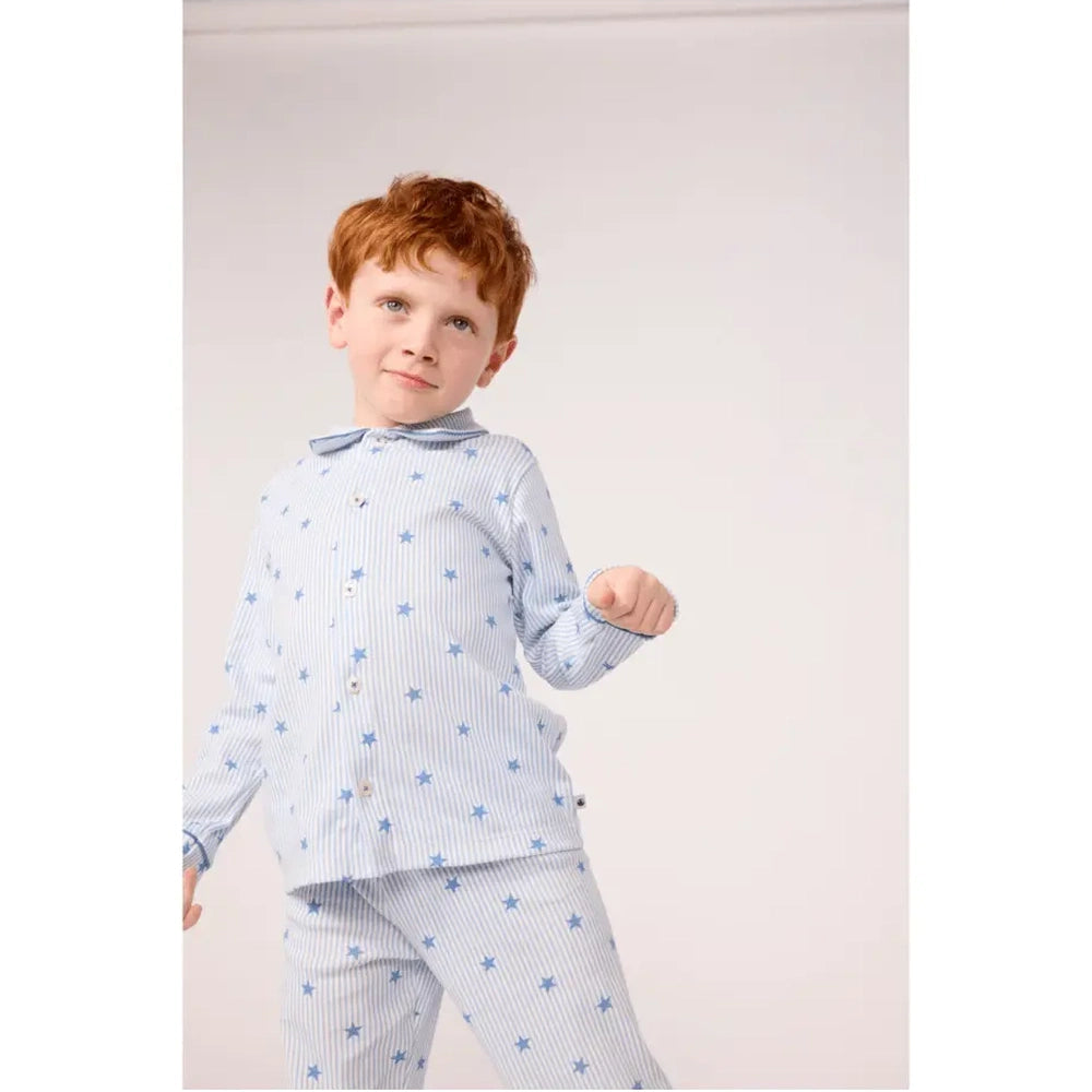 Petit Bateau Pyjama - Blauw