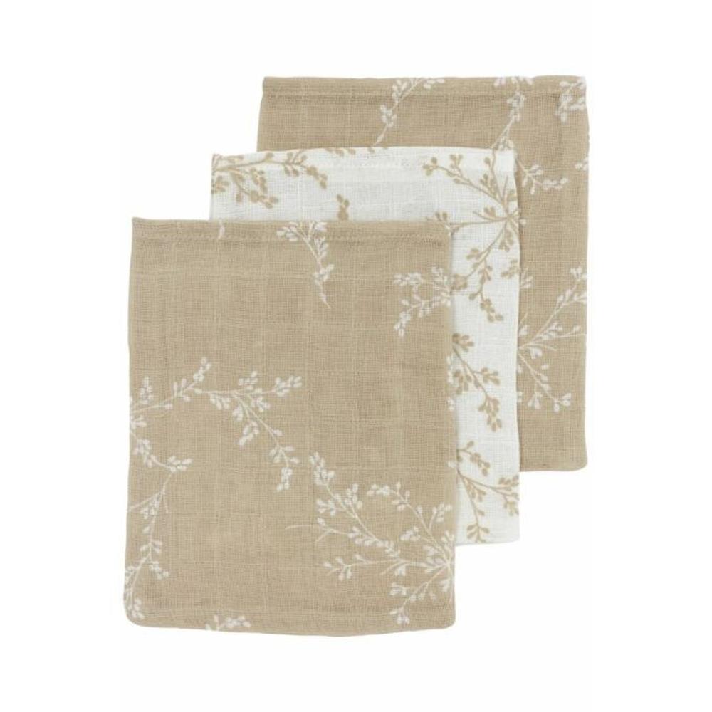 Meyco Hydrofiele Washandjes 3-Pack - Sand