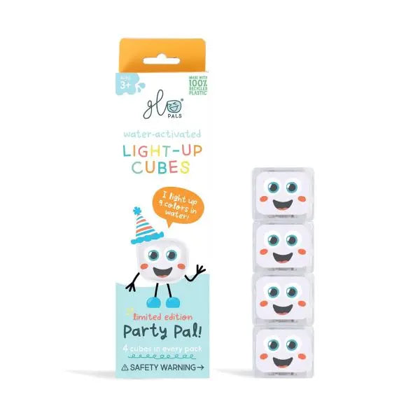 Glo Pals Light Up Cubes 4-pack - Party Pal