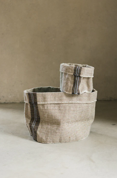 Lorena Canals Handloom Mini Baket Tule