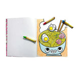 ooly Color-in' Book Coloring Book - Happy Snacks - 31 Pages