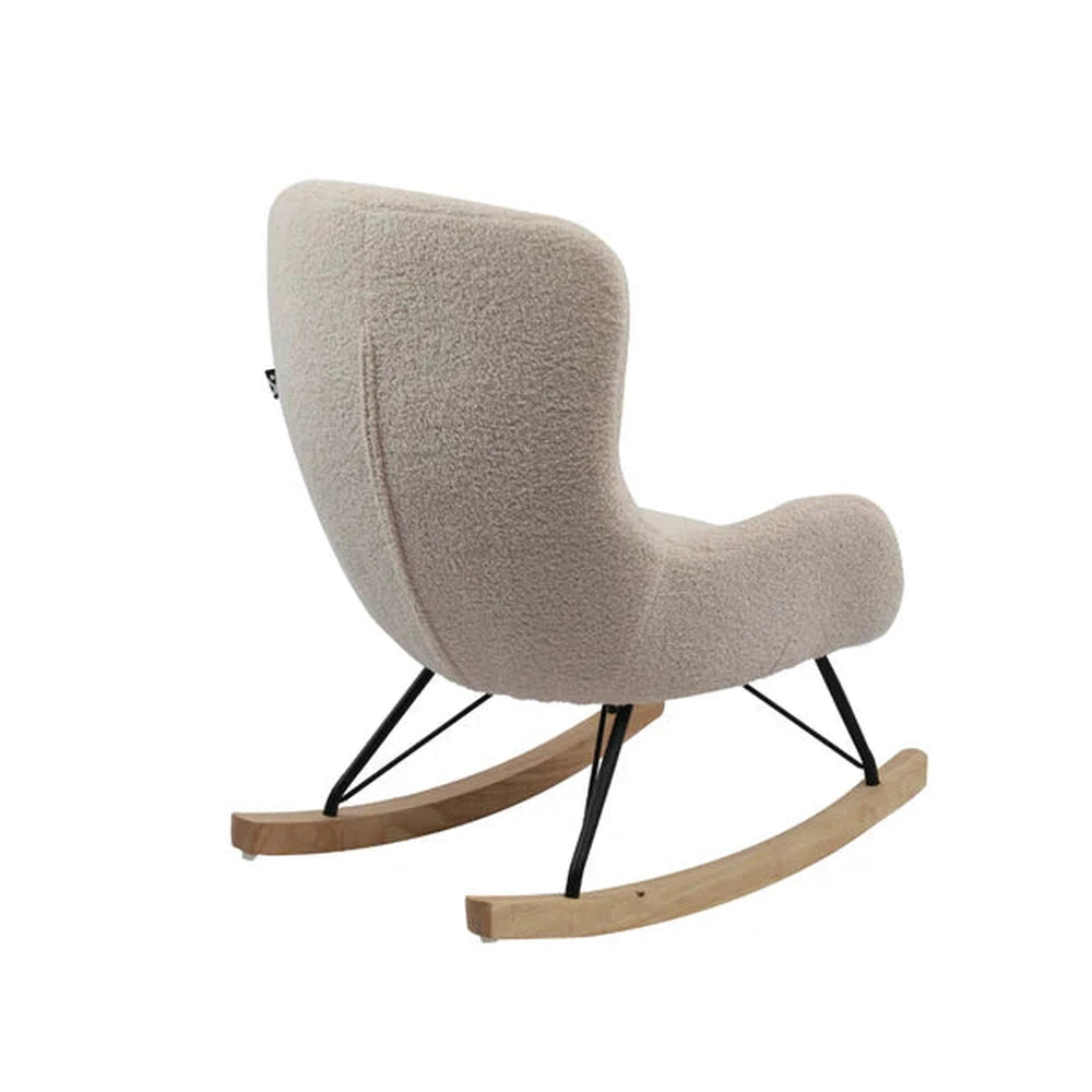 JAXX Fauteuil à bascule Mini Rocky - Beige