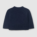 Snug Gebreide Trui - donkerblauw