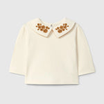 Snug Longsleeve Met Kraag - Amandel