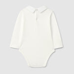 Laranjinha Romper Met Kraag - Gebroken Wit