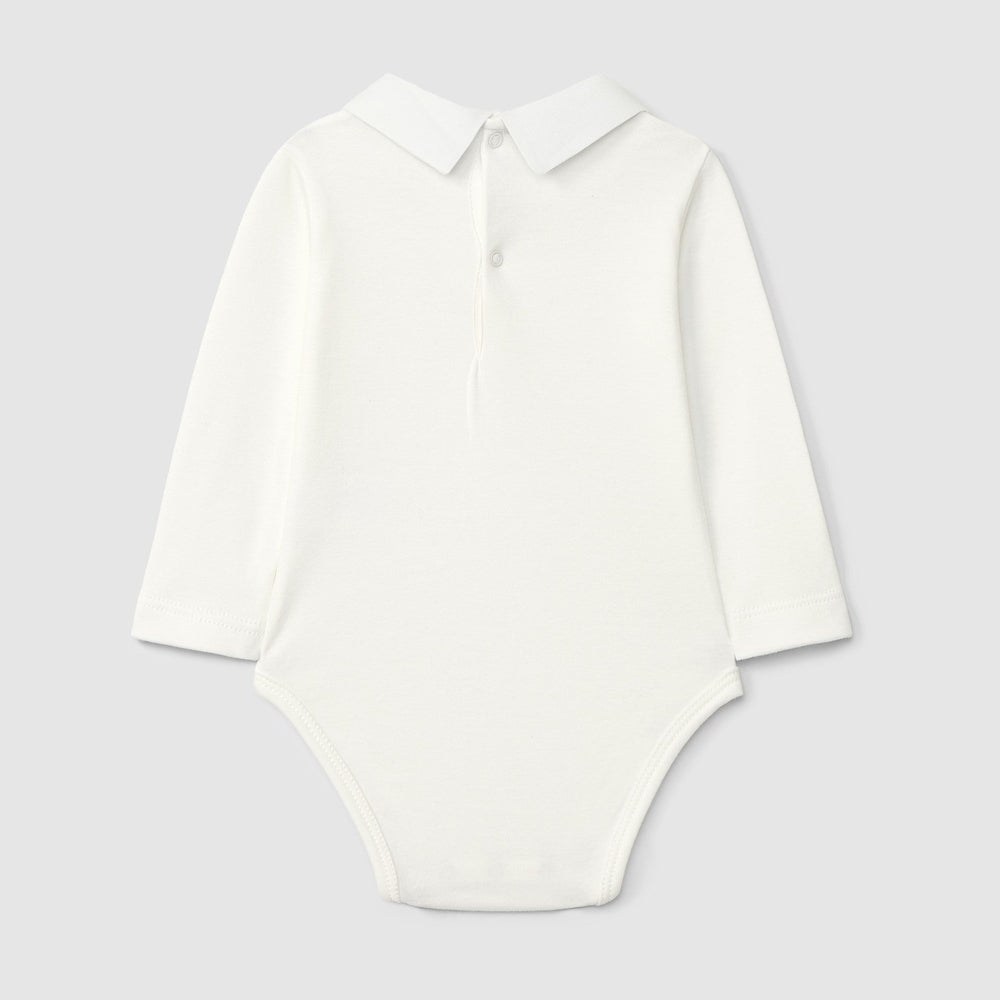 Laranjinha Romper Met Kraag - Gebroken Wit