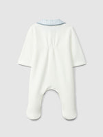 Laranjinha Babygrow Met Ronde Kraag - Blauw