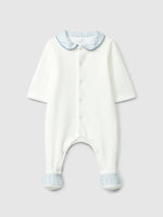 Laranjinha Babygrow Met Ronde Kraag - Blauw