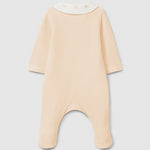Laranjinha Babygrow Met Geborduurde Kraag - Zalm