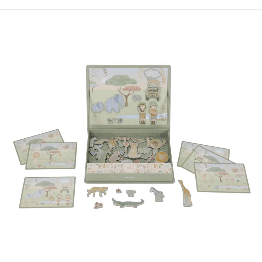 Little Dutch Magnetisch Speelbord Safari Dieren