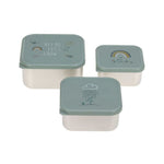 Lässig Roestvrije Snackbox 3 Delige Set - Garden Explorer