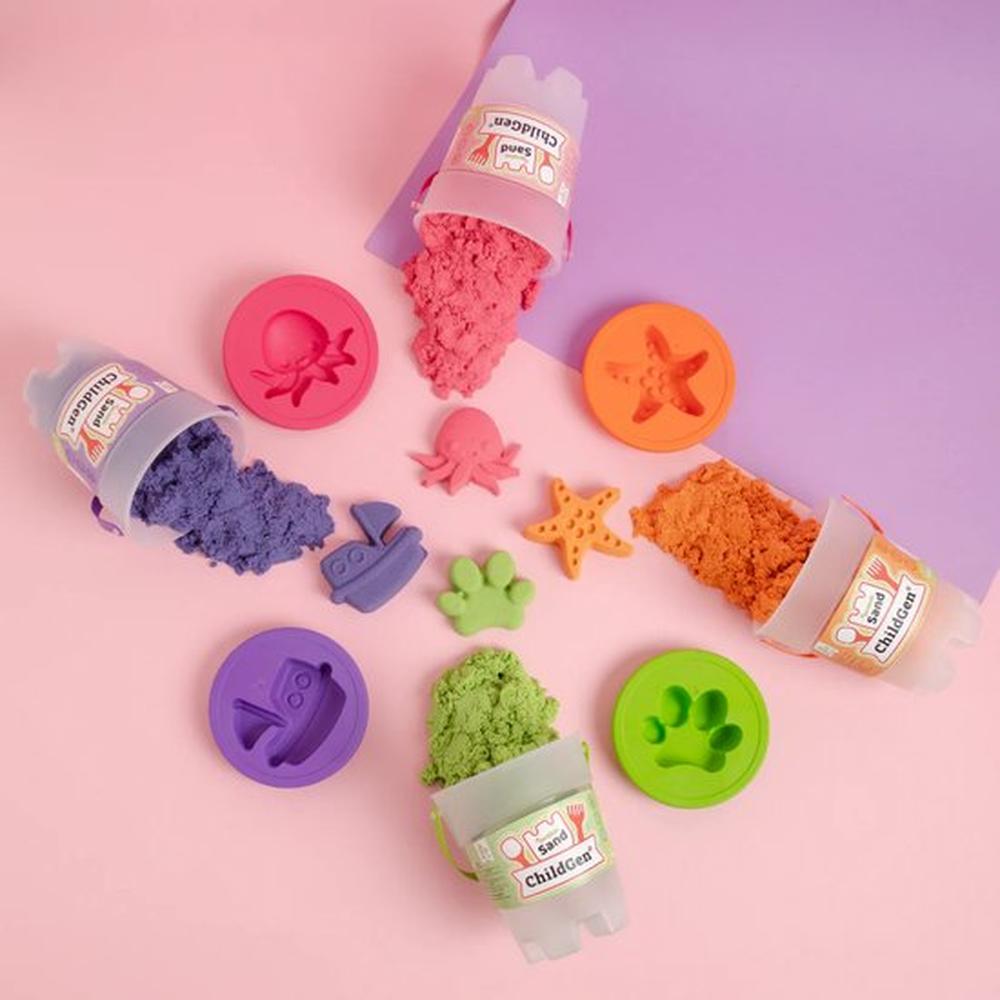 ChildGen Magic sand 500gr met zandvormpje - Orange