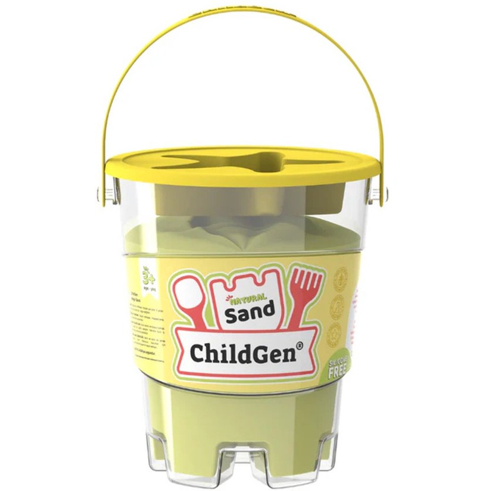 ChildGen Magic sand 500gr met zandvormpje - Geel