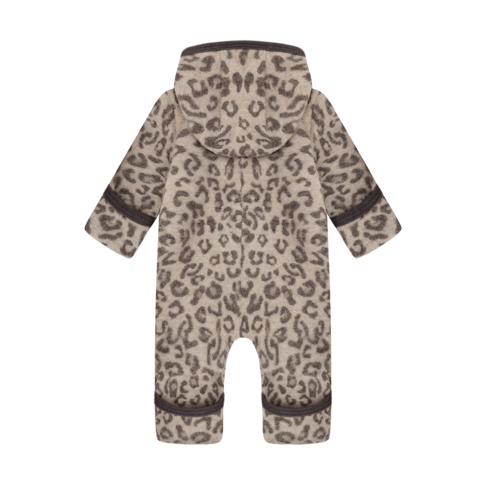 HUTTEliHUT Wollen Fleece Winterpak Jacquard - Camel Melange