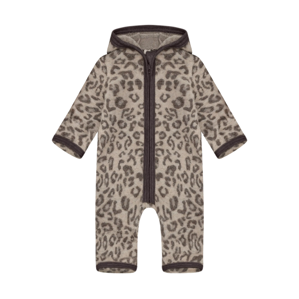HUTTEliHUT Wollen Fleece Winterpak Jacquard - Camel Melange