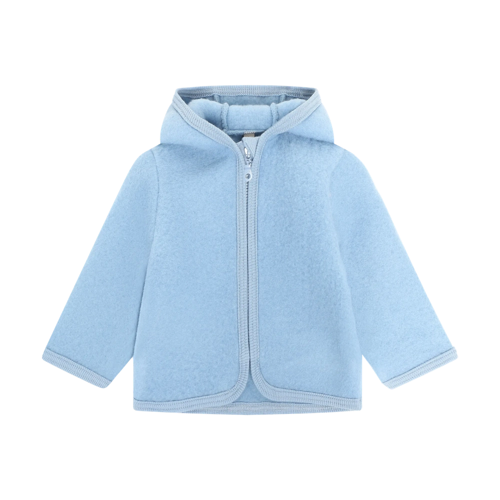 HUTTEliHUT Wollen Fleece Jas - Windward Blue