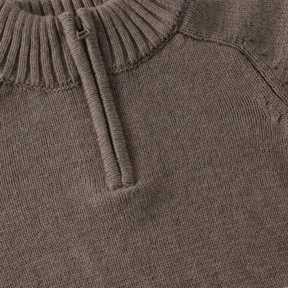 HUTTEliHUT Pull en maille en laine - Cinder Melange