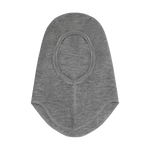 HUTTEliHUT Cagoule en laine côtelée - gris chiné moyen
