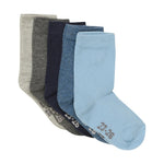 Minymo Enkelsokken Multi 5-pack - Dark Navy
