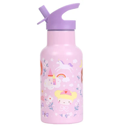 Little Lovely XL Stainless Steel Drinkbus 350ml - Princesses