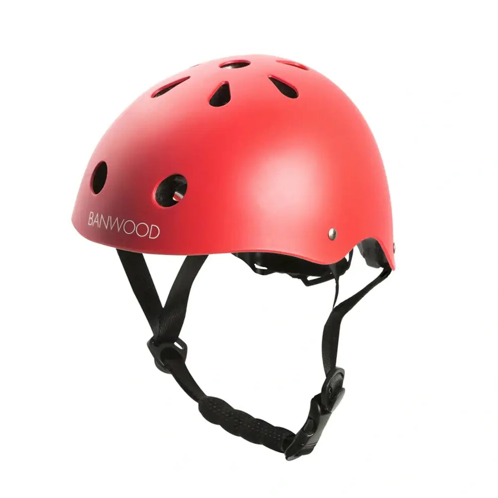 Banwood Matte Fietshelm XS / S - Rood