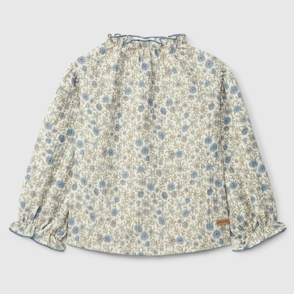 Laranjinha - blouse met bloemenprint