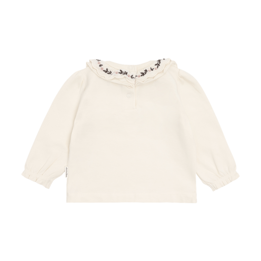 Minymo T-Shirt Lange Mouwen - Seedpearl
