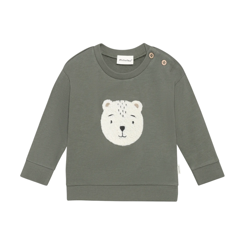 Minymo Sweater Lange Mouwen Met Print - Beetle