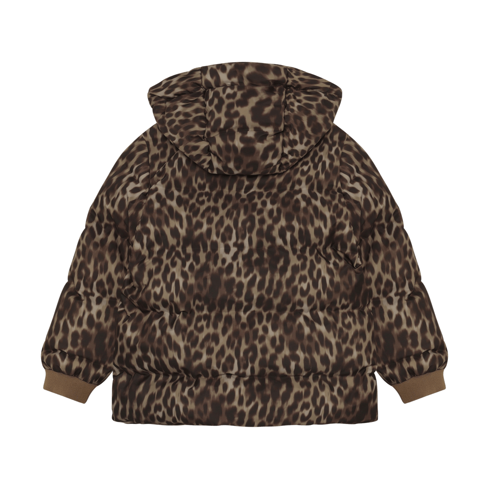 En Fant Gewatteerde Jas Met Print - Pine Bark