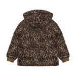 En Fant Gewatteerde Jas Met Print - Pine Bark
