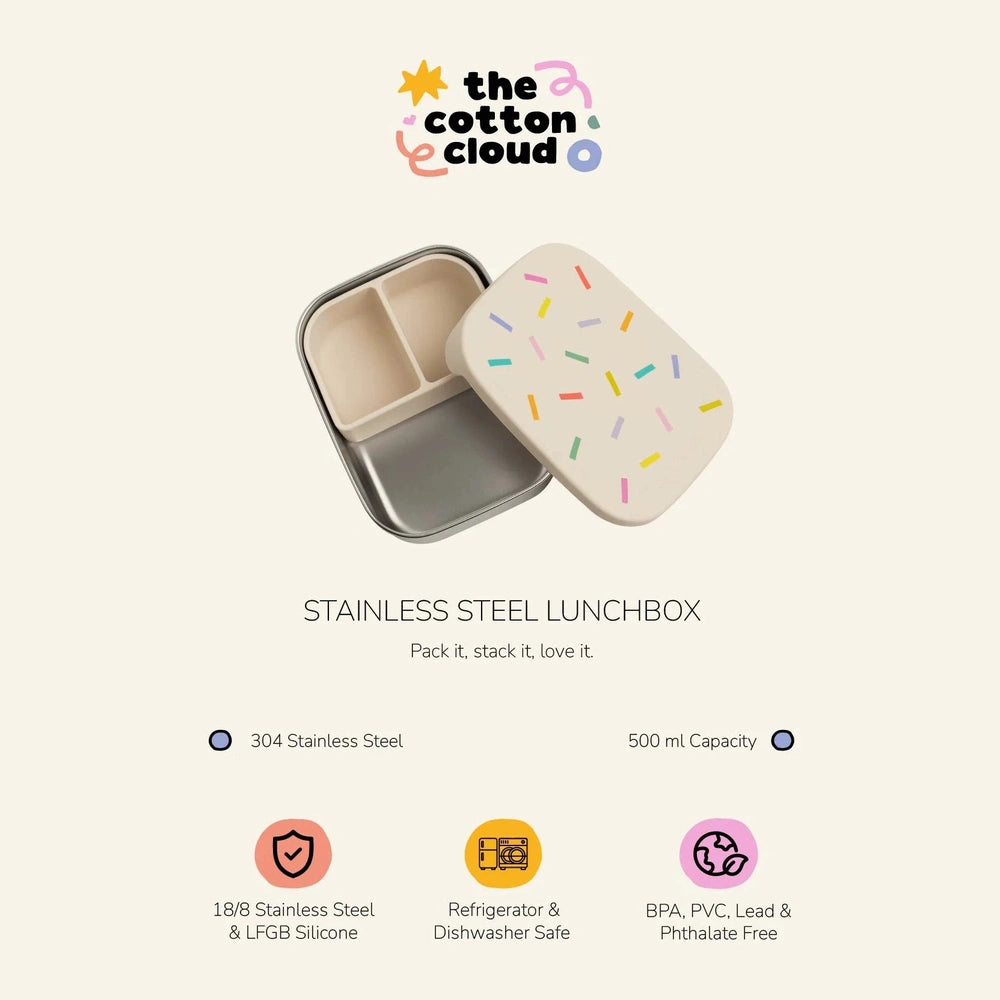 The Cotton Cloud Stainless Steel Lunchbox - Club Soleil