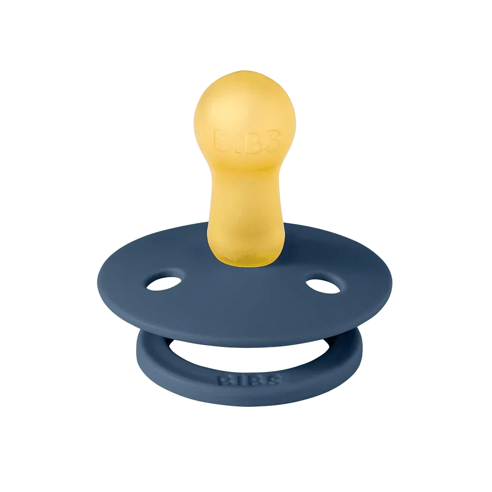 BIBS Fopspeen Rond 2-pack - Blue/Petrol