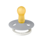 BIBS Fopspeen Rond GLOW 2-pack - Sage/Cloud