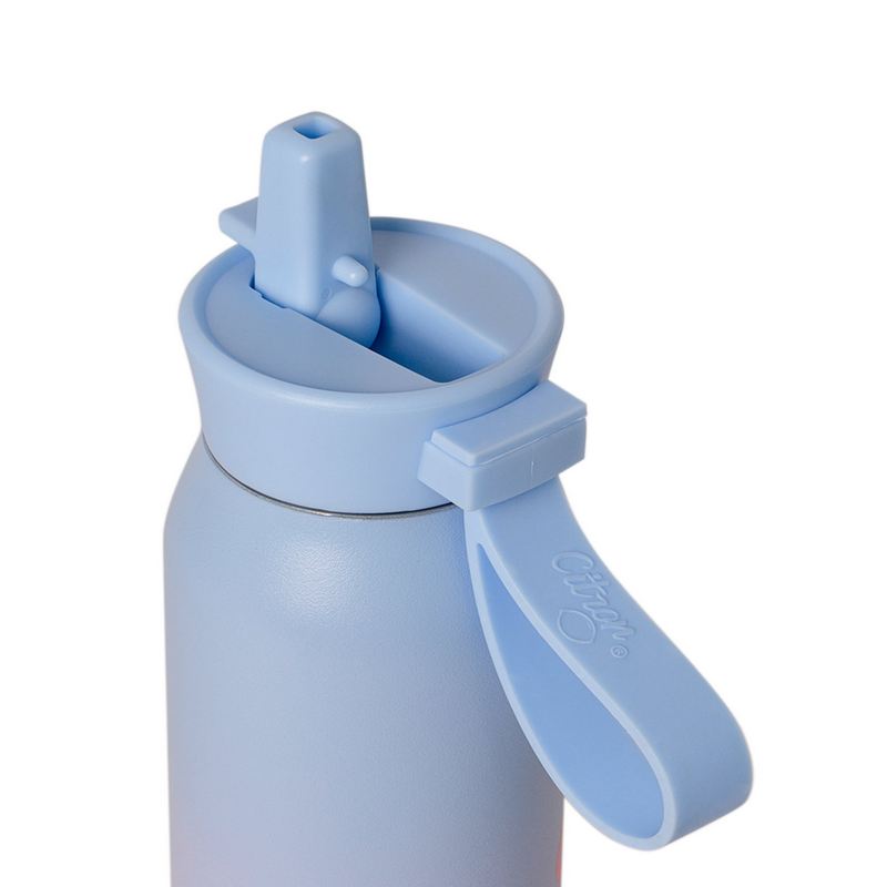 Citron Petite bouteille d'eau 350 ml - Bleu Rose Glow Up