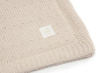 Jollein Deken Wiegdeken Sprinkle Knit/Fluffy 75x100 cm - Sand