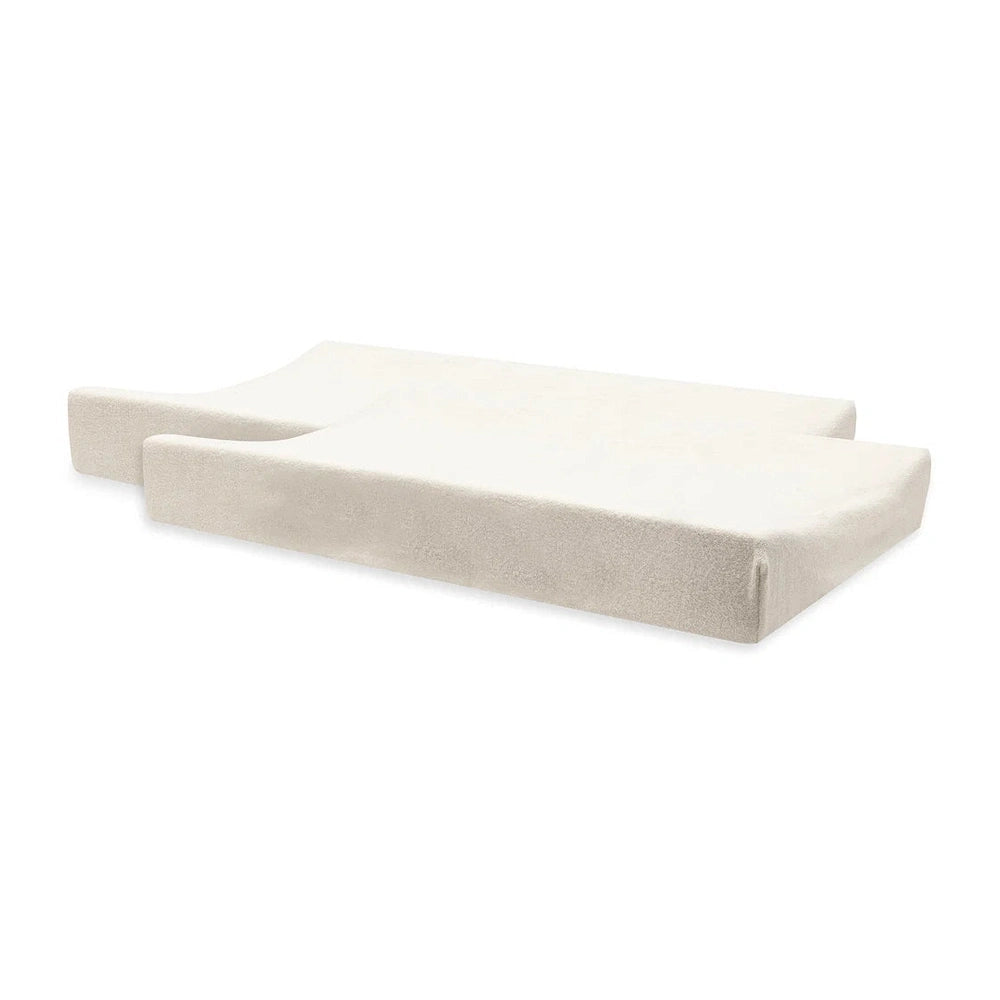 Jollein Aankleedkussenhoes Badstof 2-pack - Sand