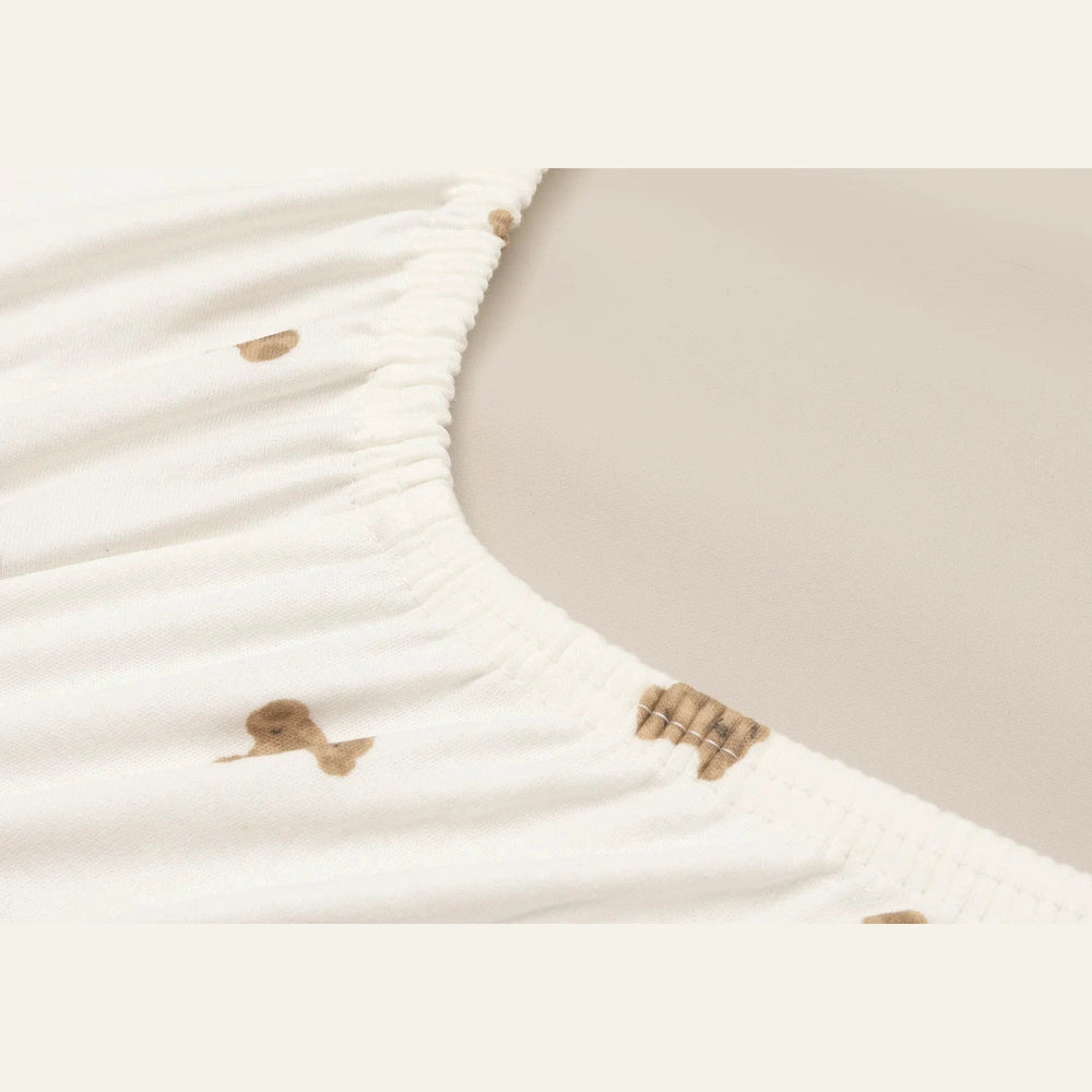 Jollein Aankleedkussenhoes Jersey - Mini Teddy Bear