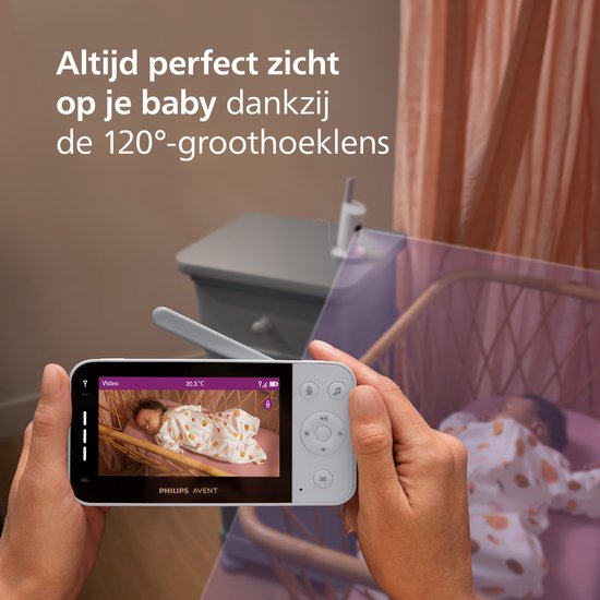 Philips Avent Connected Babyfoon Met Camera En App