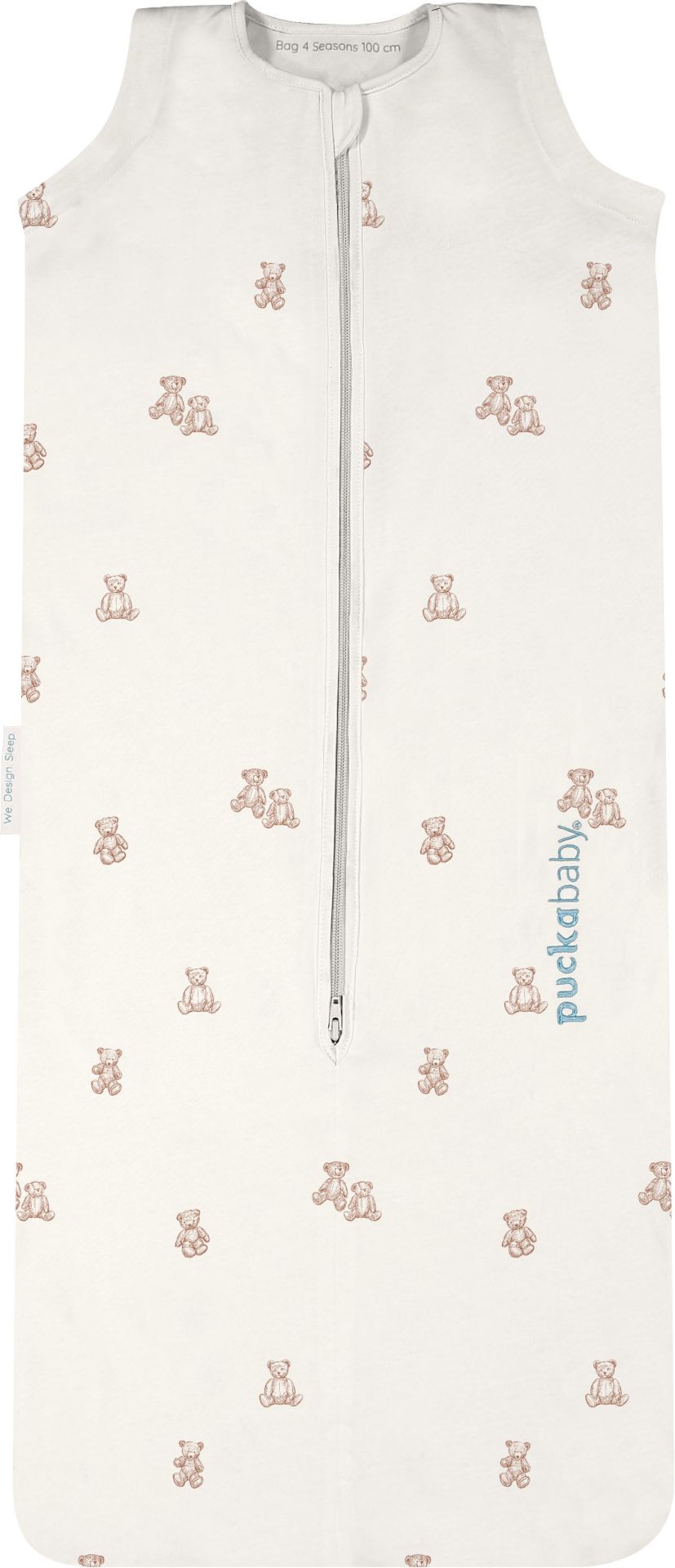 Puckababy Slaapzak Bag 4 Seizoenen 6M - 2,5j - Teddy Bears