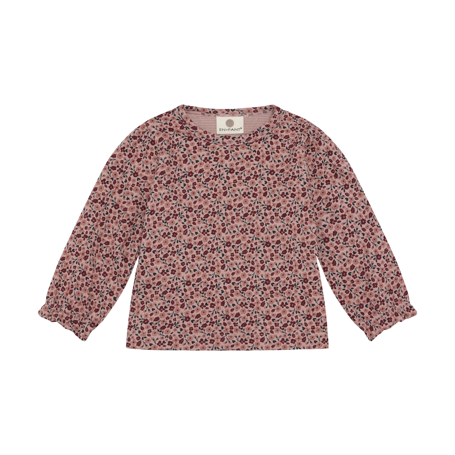 En Fant T-Shirt Lange Mouwen - Adobe Rose