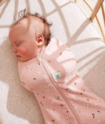 Ergopouch Cocoon Combi Slaapzak Baby + Inbakerslaapzak 0,2 Tog 3-6M - Daisies