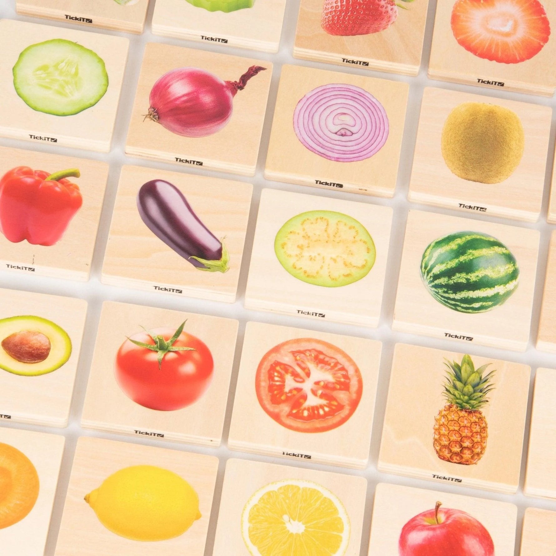 Tickit - Fruit & Groente Memory