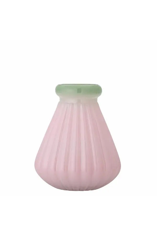 Bloomingville Vaas Judith In Glas - Roos
