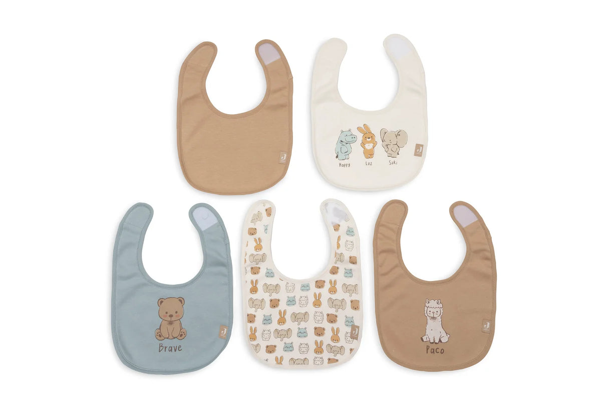 Jollein - Slab Jersey Waterproof - Jollies - 5 Stuks