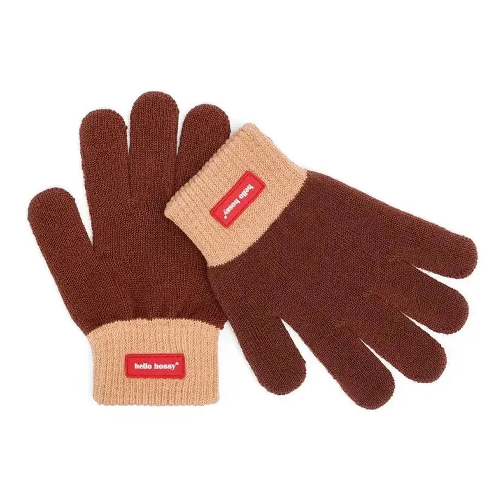 Hello Hossy - Handschoenen - Coffee