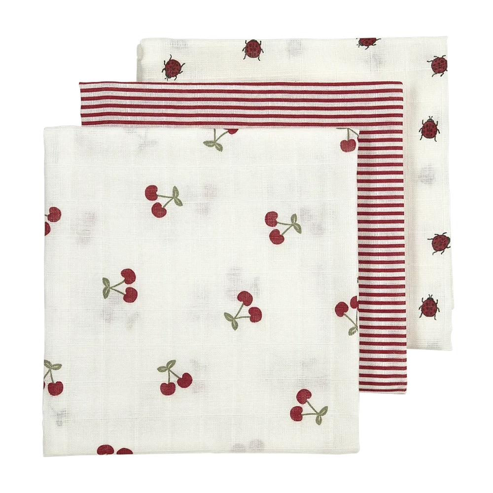 Meyco Hydrofiele Doeken 70x70cm 3-pack - Girly Garden Multicolor